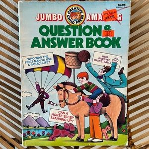 Creative Child Press Vintage Question & Answer Children’s Book